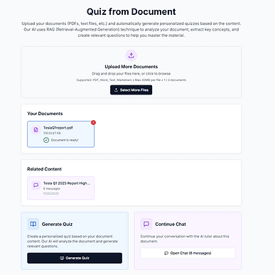 Learn from Documents